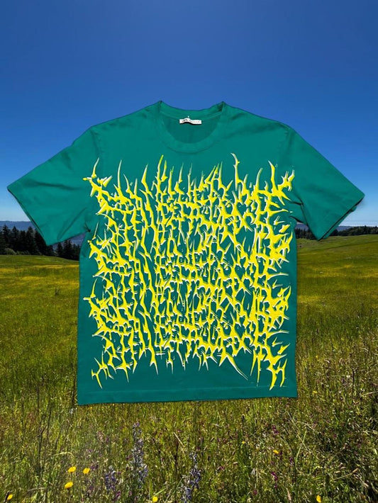 GREEN WHITE YELLOW