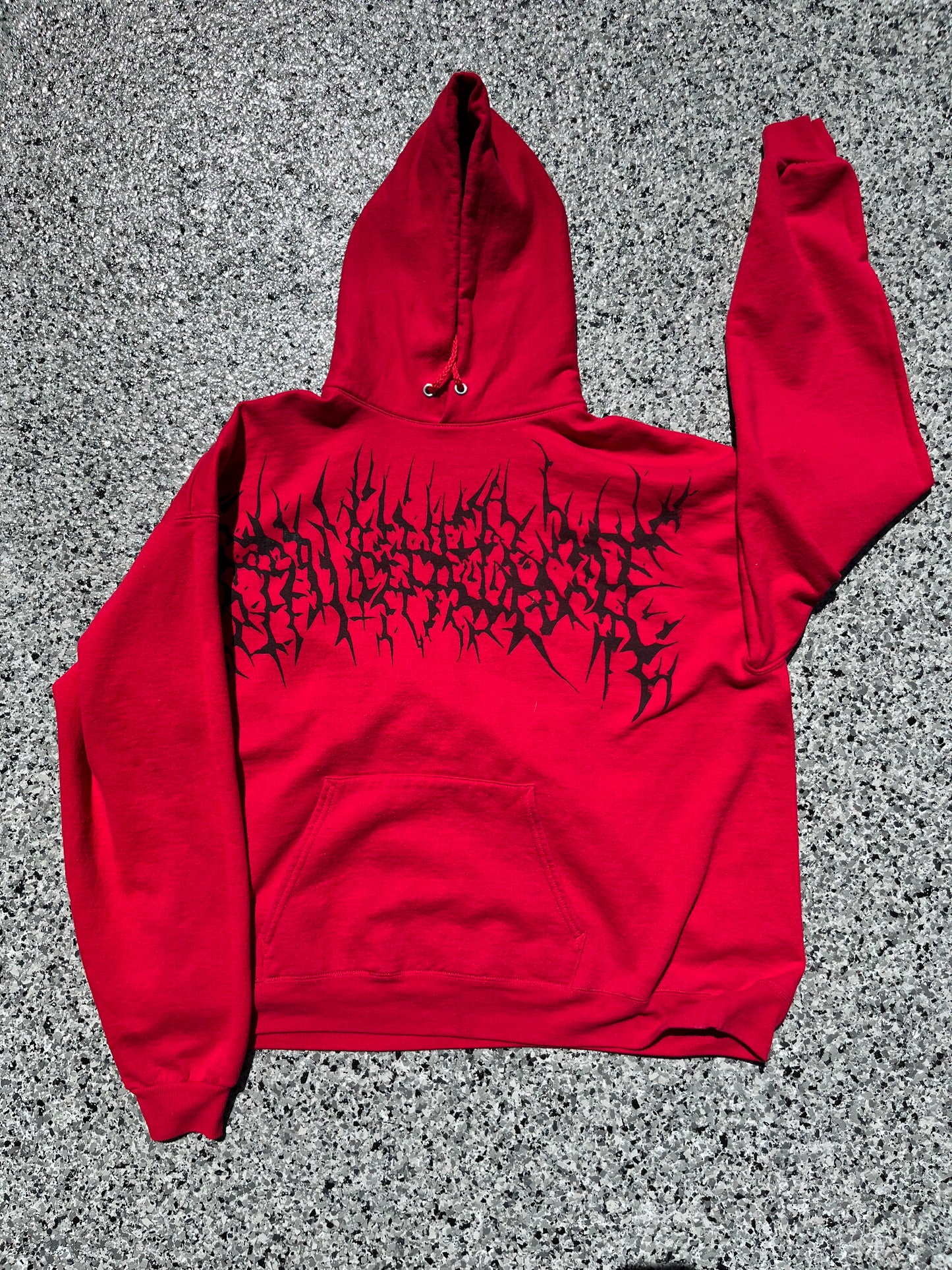 METAL LOGO HOODIE