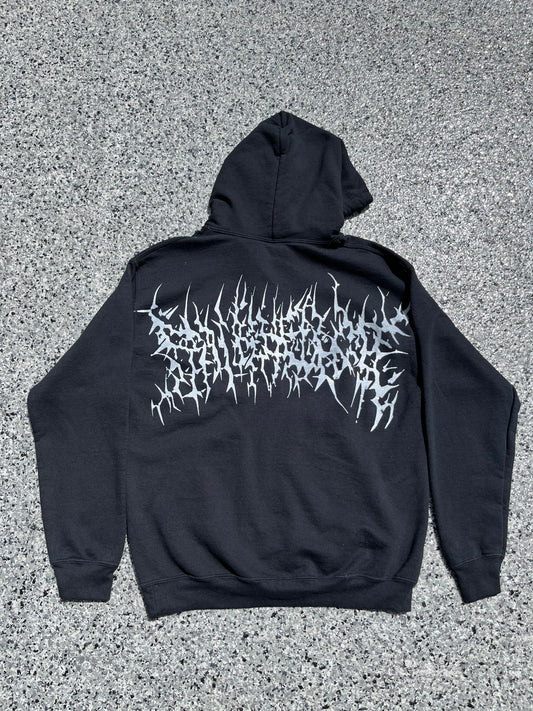 METAL LOGO HOODIE